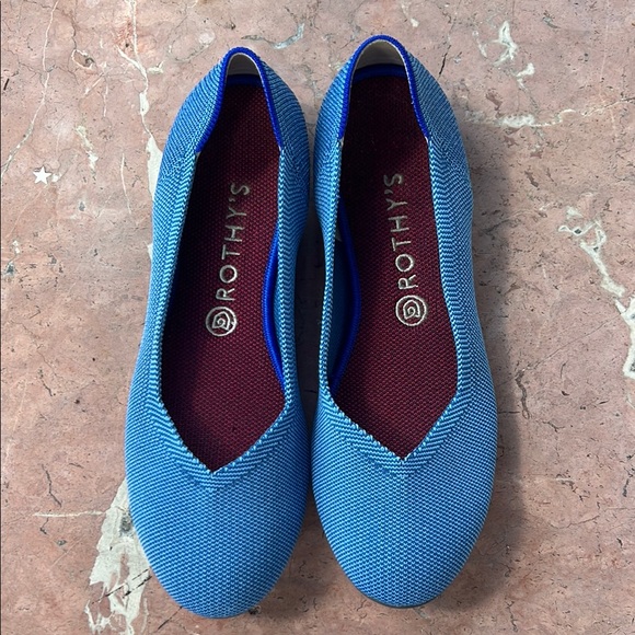 Rothy's Shoes - Rothy's Vibrant Blue flats size 10